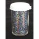 film holographic concept silver dots