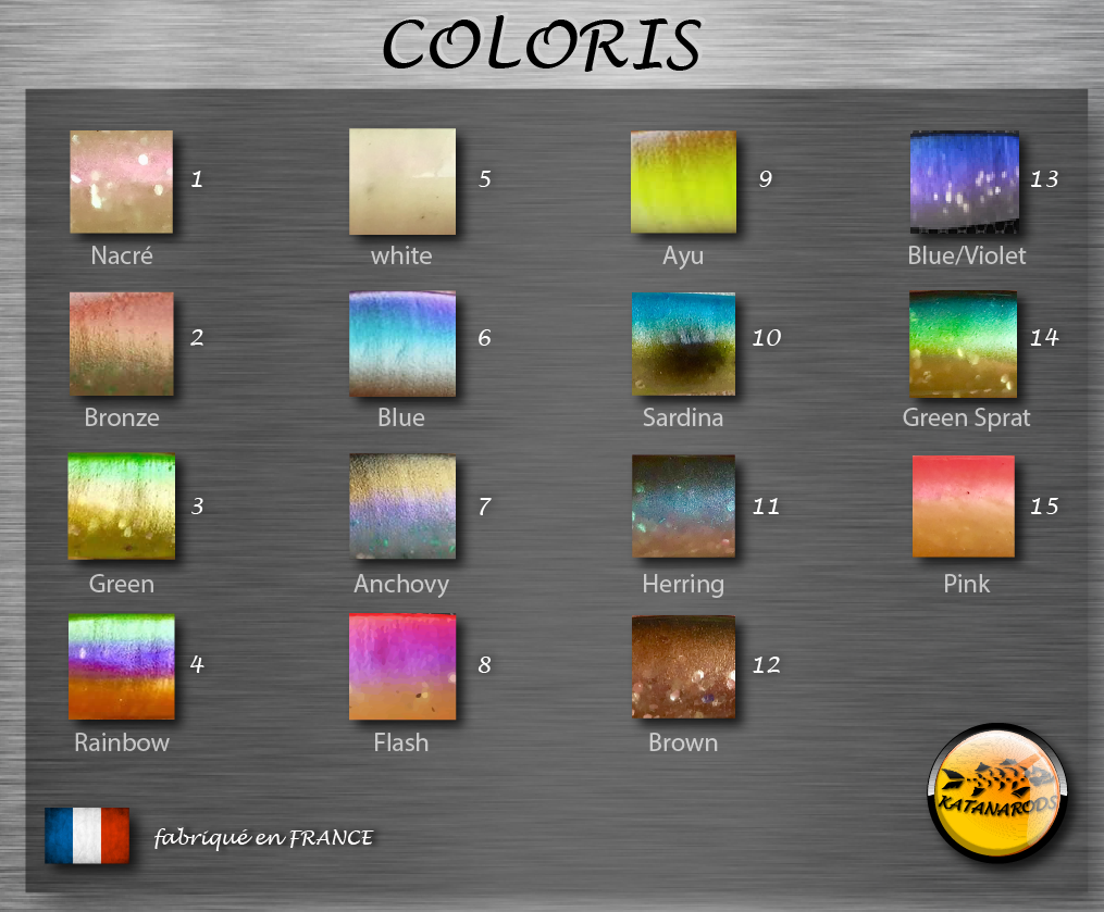 Coloris katanalures